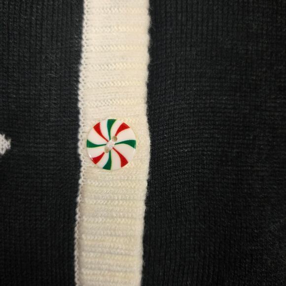 Christmas Holiday Ugly Sweater Cardigan Wine Boozey Fun Womens Sweater 0670 - Picture 9 of 10